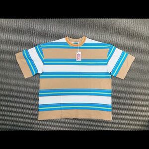 LEVI’S VINTAGE CLOTHING LVC 1980’S WIDE TEE SHIRT 
STRIPED BRAND NEW SIZE MEDIUM